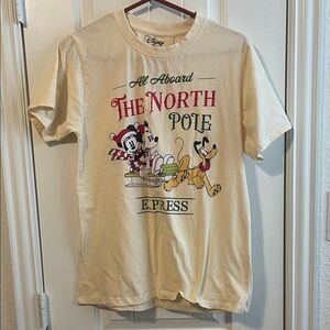 Disney Cream North Pole Express Tee